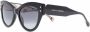 Carolina Herrera Zonnebril met wayfarer montuur Zwart - Thumbnail 2