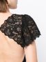 Caroline Constas Mini-jurk met kant Zwart - Thumbnail 5