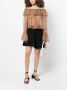 Caroline Constas Blouse met stippen Bruin - Thumbnail 2