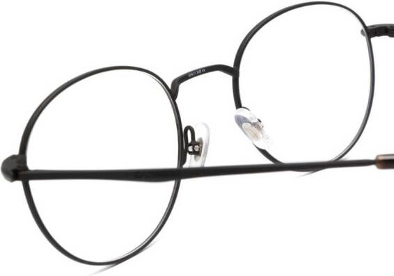 Carrera Bril met rond montuur Zwart