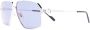 Cartier Eyewear C de Cartier zonnebril met navigator montuur Zilver - Thumbnail 2