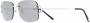 Cartier Eyewear C Décor zonnebril met rechthoekig montuur Zwart - Thumbnail 2