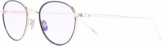 Cartier Eyewear CT0250S zonnebril met rond montuur Goud