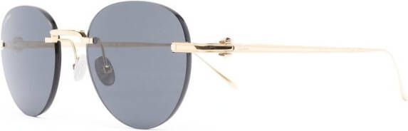 Cartier Eyewear CT0331S zonnebril met rond montuur Goud