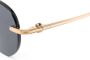 Cartier Eyewear CT0331S zonnebril met rond montuur Goud - Thumbnail 3