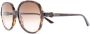 Cartier Eyewear CT0350S zonnebril met oversized montuur Bruin - Thumbnail 2