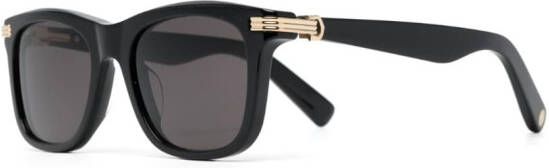 Cartier Eyewear Zonnebril met vierkant montuur Zwart