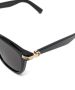 Cartier Eyewear Zonnebril met vierkant montuur Zwart - Thumbnail 3
