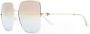 Cartier Eyewear Zonnebril met oversized montuur Goud - Thumbnail 2