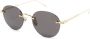 Cartier Eyewear Zonnebril met vierkant montuur Goud - Thumbnail 2