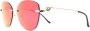 Cartier Eyewear Panthère zonnebril zonder montuur Rood - Thumbnail 2