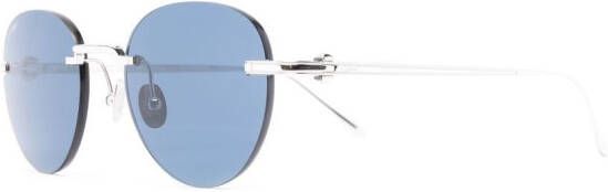 Cartier Eyewear Pasha zonnebril zonder montuur Zilver