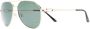 Cartier Eyewear Zonnebril met piloten montuur Goud - Thumbnail 2