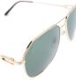 Cartier Eyewear Zonnebril met piloten montuur Goud - Thumbnail 3