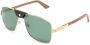 Cartier Eyewear Zonnebril met piloten montuur Goud - Thumbnail 2