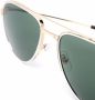 Cartier Eyewear Santos de Cartier zonnebril met piloten montuur Goud - Thumbnail 3