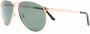 Cartier Eyewear Santos de Cartier zonnebril met piloten montuur Goud - Thumbnail 2