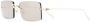 Cartier Eyewear Signature C de Cartier Precious zonnebril met rechthoekig montuur Goud - Thumbnail 2