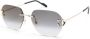 Cartier Eyewear Zonnebril met vierkant montuur Goud - Thumbnail 2
