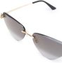 Cartier Eyewear Zonnebril met cat-eye montuur Zwart - Thumbnail 3