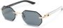 Cartier Eyewear Zonnebril met geometrisch montuur Beige - Thumbnail 1