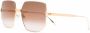 Cartier Eyewear Zonnebril met geometrisch montuur Goud - Thumbnail 2