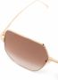 Cartier Eyewear Zonnebril met geometrisch montuur Goud - Thumbnail 3