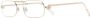 Cartier Eyewear zonnebril met klein rond montuur Goud - Thumbnail 2