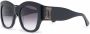 Cartier Eyewear Zonnebril met logoplakkaat Zwart - Thumbnail 2