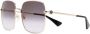 Cartier Eyewear Zonnebril met oversized montuur Goud - Thumbnail 2