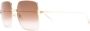 Cartier Eyewear Zonnebril met oversized montuur Goud - Thumbnail 2