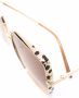 Cartier Eyewear Zonnebril met panterpatroon Goud - Thumbnail 3