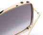 Cartier Eyewear Zonnebril met panterpatroon Goud - Thumbnail 3