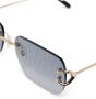 Cartier Eyewear Zonnebril met patroon Goud - Thumbnail 3