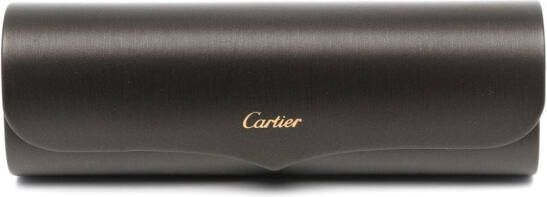 Cartier Eyewear Zonnebril met piloten montuur Goud