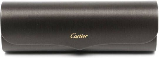 Cartier Eyewear Zonnebril met piloten montuur Zilver