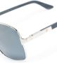 Cartier Eyewear Zonnebril met piloten montuur Zilver - Thumbnail 3