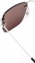Cartier Eyewear Zonnebril met rechthoekig montuur Zilver - Thumbnail 3
