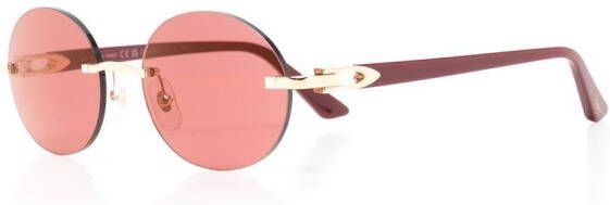 Cartier Eyewear CT0005CS zonnebril Goud