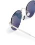 Cartier Eyewear Zonnebril met rond montuur Zilver - Thumbnail 3
