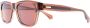 Cartier Eyewear Zonnebril met vierkant montuur Bruin - Thumbnail 1