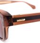 Cartier Eyewear Zonnebril met vierkant montuur Bruin - Thumbnail 2