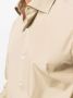 Caruso Katoenen overhemd Beige - Thumbnail 5