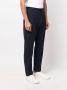 Caruso Straight broek Blauw - Thumbnail 3