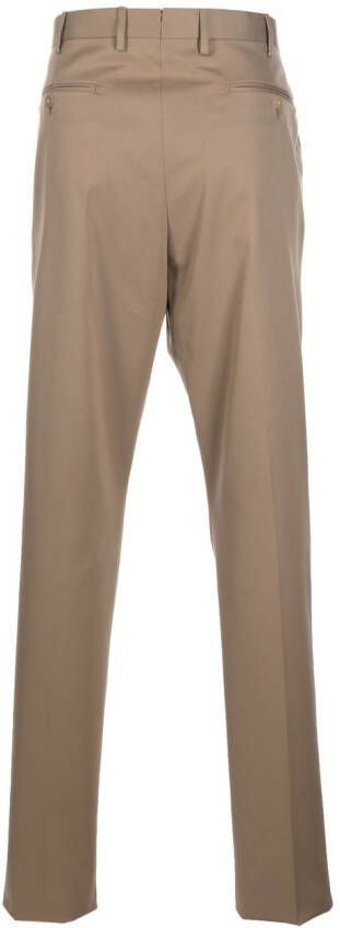 Caruso Straight broek Bruin