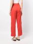 Casa raki Barbara drawstring cropped trousers Rood - Thumbnail 4