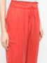 Casa raki Barbara drawstring cropped trousers Rood - Thumbnail 5
