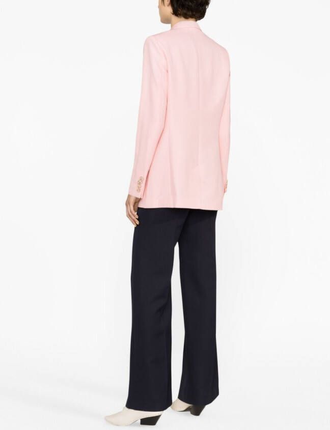 Casablanca Blazer met dubbele rij knopen Roze