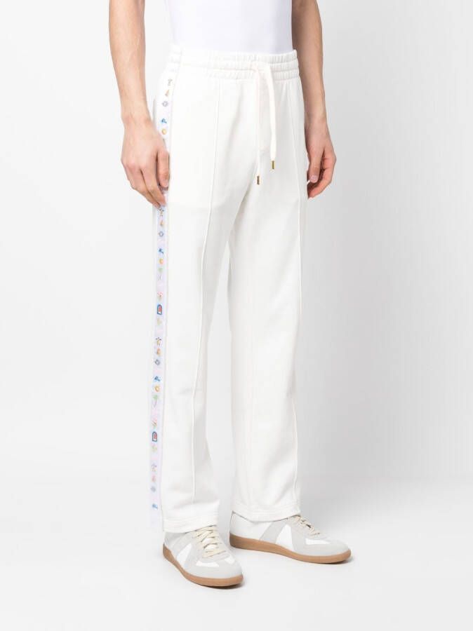 Casablanca Trainingsbroek met print Wit