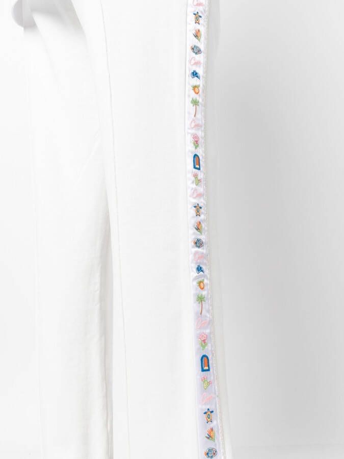Casablanca Trainingsbroek met print Wit